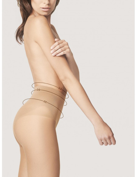 Punčochové kalhoty Fiore Bikini Fit, jemně zplošťující bříško, 20 den