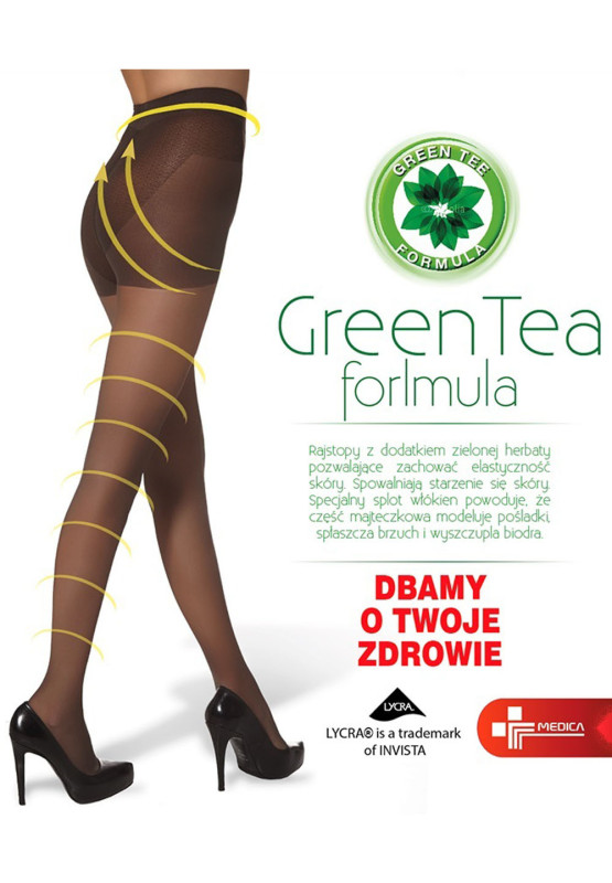 Stahovací punčochové kalhoty Adrian Slim Tea 15 DEN